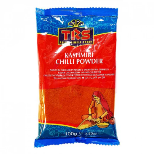 TRS Kashmiri Chilli Powder 100g mild red chilli powder rich colour