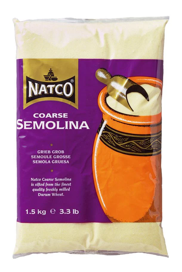 NATCO SEMOLINA COARSE 1.5KG NATCO Semolina coarse - 1.5Kg - Image 1