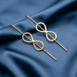 Handmade Brass Infinity Earcuff