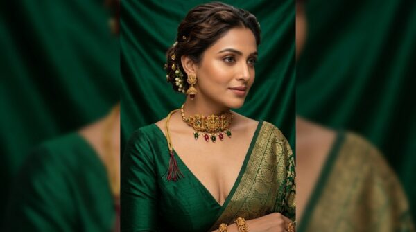 Royal Peacock Kundan Choker Set