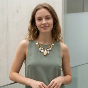 Gold Ocean Shell & Pearl Charm Statement Necklace