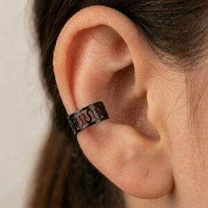 Wave Cutout Non-Piercing Ear Cuff