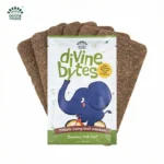 Divine Bytes | Ultra Thin Ragi Millet Crackers | Light, Crispy & Guilt-Free | Made with 72% Ragi Millet-40g