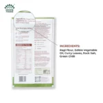 Divine Bytes | Ultra Thin Ragi Millet Crackers | Light, Crispy & Guilt-Free | Made with 72% Ragi Millet-40g