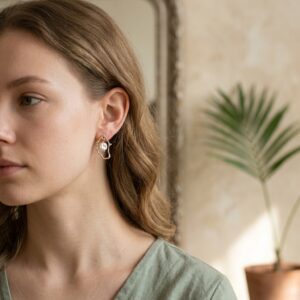 Fashion Geometric Baroque Irregular Pendant Earring