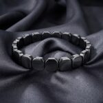 Square Bead Stretch Bracelet