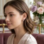 Colorful Enamel Flower Drop Earrings