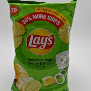 Lays American Style Cream Onion - 52.9g