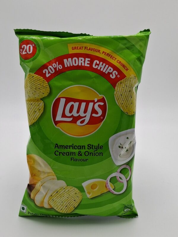 Lays American Style Cream Onion - 52.9g