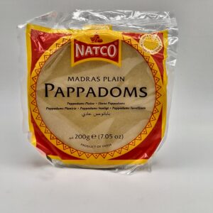 Papadoms Madras Plain - 200g