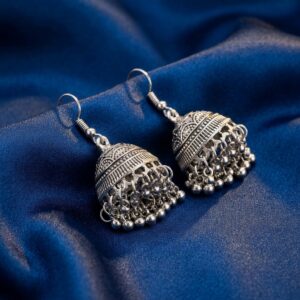 Classic Dome Jhumka Bell Drop Earrings