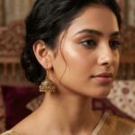 Classic Dome Jhumka Bell Drop Earrings