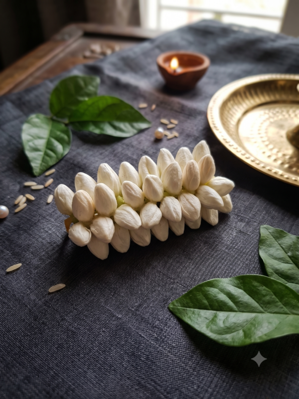 Jasmine Bud Hair Clip