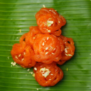 Mini Jangiri 250g rose syrup Indian sweet - Madras Flavours UK