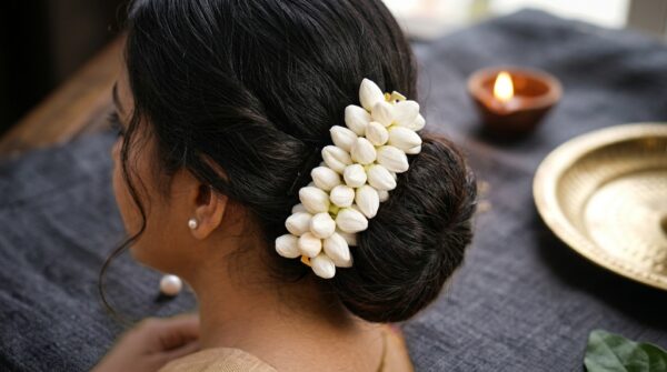 Jasmine Bud Hair Clip