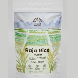 Raja rice black rice porridge mix 250g - Divine Foods UK