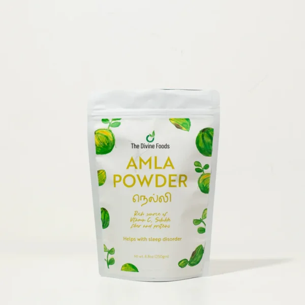 Amla powder Indian gooseberry 250g - Divine Foods UK