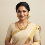 Gold-tone Elakathali leaf necklace on cream fabric – SunShoppers UK