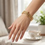 Double-Wrap Open Cuff Bracelet