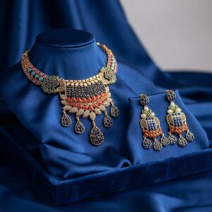 Indian choker necklace set