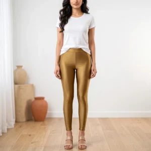 Gold Shimmer Leggings