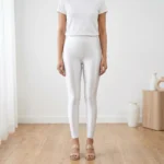 White Shimmer Leggings