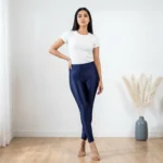 Dark Blue Shimmer Leggings